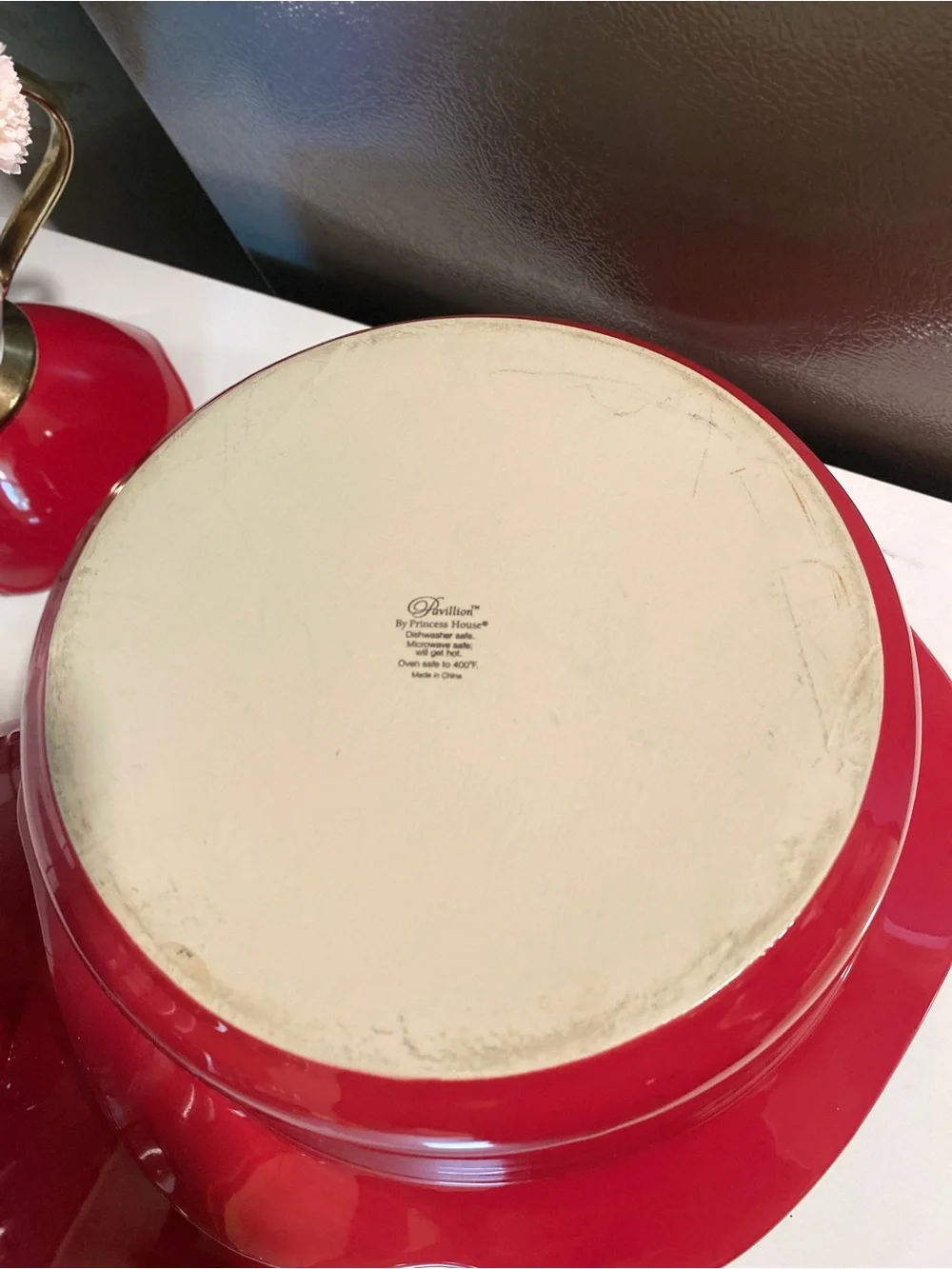 Princess House Red Casserole